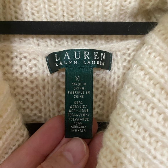 Lauren Ralph Lauren mohair cowl neck sweater - Picture 5 of 5
